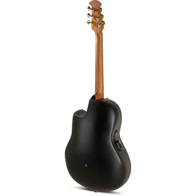 Ovation USA Pro Series Elite E-Acoustic Guitar - Natural image 3