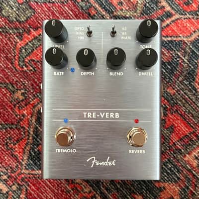 Fender Tre-Verb Tremolo/Reverb 2019 - Present - Blue image 3
