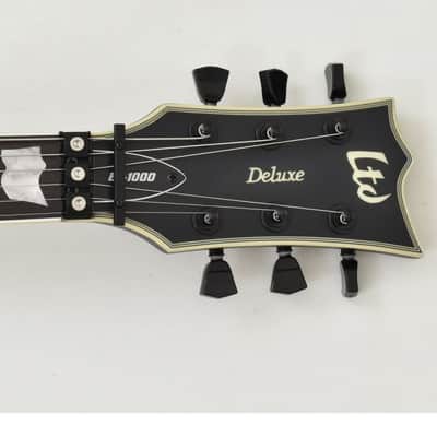 ESP LTD Deluxe EC-1000 FR Satin Black image 4