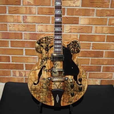2009 Ibanez Artcore Archtop AF105SM-Exotic Explorer image 2