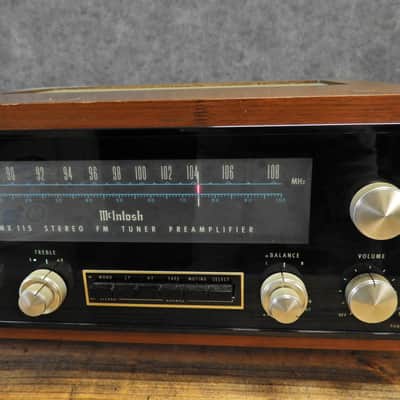 McIntosh MX115 Solid State Tuner Preamplifier 1972-1974 - Walnut cover image 5