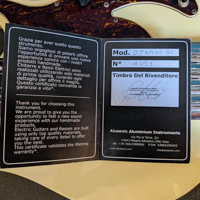 Alusonic Django Standard 4 2018 image 10