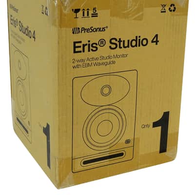 2) Presonus Eris Studio 4 Powered 4.5" Studio Monitor Speakers+Mixer w/Interface image 6