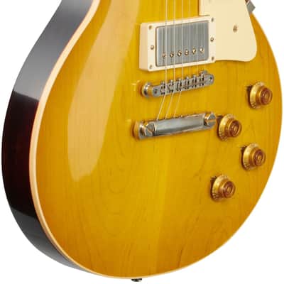 Gibson Custom Shop 1958 Les Paul Standard Reissue Electric Guitar, Lemon Burst image 4