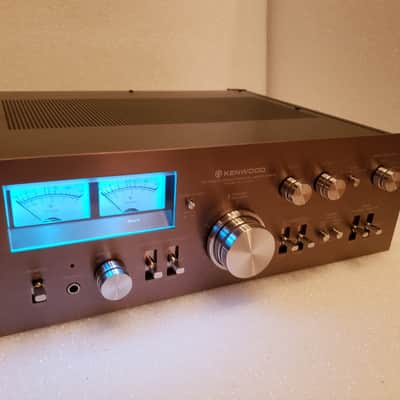 Fully Restored Kenwood KA-9800 (KA-8300 Variant) 80WPC Stereo Integrated Amplifier - Cool/Unique Blackface Kenwood, International Voltage Options, Amazing Performance! image 6