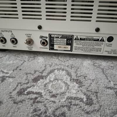Orange Dual Terror 2-Channel 30-Watt Guitar Amp Head 2009 - Present - White image 5