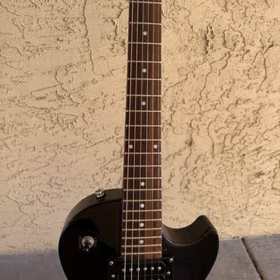 Epiphone Les Paul Studio Black Electric Guitar w/ Gig Bag – Player Grade, Tested image 4