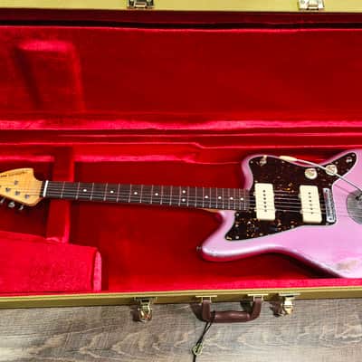 MyDream Partcaster Custom Built - Relic Burgundy Mist Lollar JM 58 Halon image 2