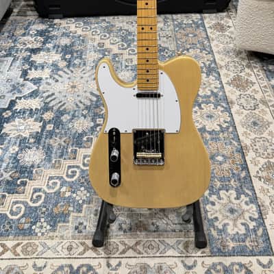 Fender Telecaster Left-Handed, Lefty, Made in USA, Fender Mod Shop 2021 - Vintage Blonde image 15