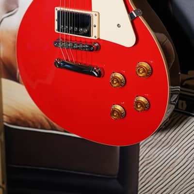 Gibson Les Paul Standard '50s Plain Top Cardinal Red image 2