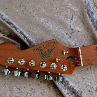 GB Liuteria Traditional Strato semi hollow green image 17