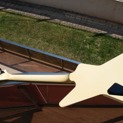 ESP Mx-220 James Hetfield Eet Fuk Olympic White Metallica Explorer Mx220 Mx250 image 21