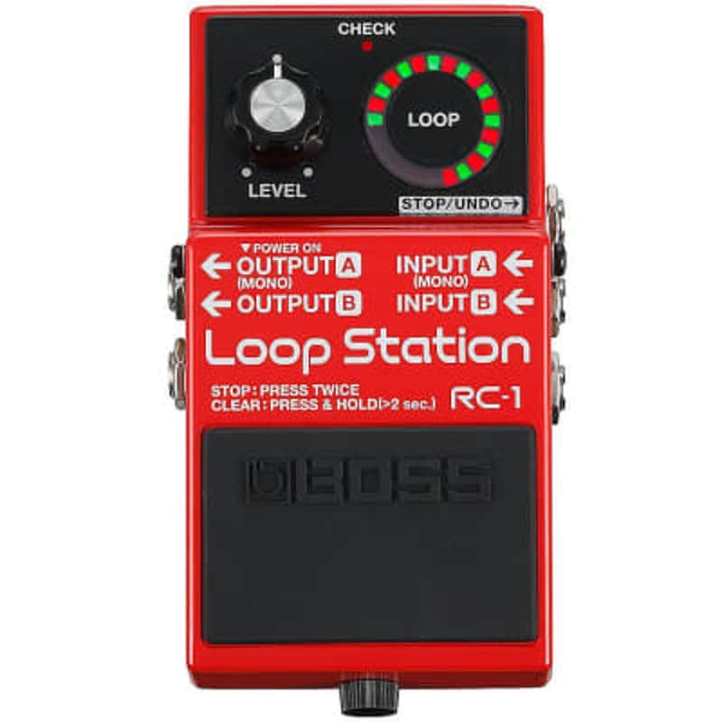 Boss RC-1 Loop Station 2014 - Present - Red image 1