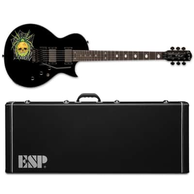 ESP LTD KH-3 Spider Kirk Hammett Black with Spider Graphic Electric Guitar + Hard Case KH3 - New image 1