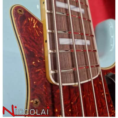 Fender Limited Edition Custom Shop 66 Jazz Bass Journeyman Rosewood Aged Daphne Blue 2023 image 10