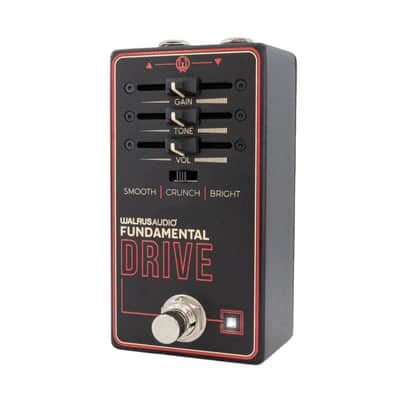 Walrus Audio Fundamental Drive 2023 - Present - Black / Red image 2