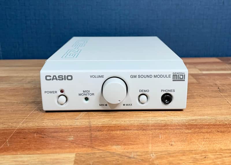 Casio GZ-50M General Midi Sound Module Rare Quarter Size image 1