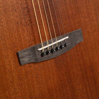 Cort EARTH60MCEOP Earth Series Dreadnought Venetian Cutaway Solid Mahogany Top Mahogany Neck 6-String Acoustic-Electric Guitar image 5