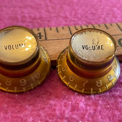 vintage 1962 Gibson reflector knobs for Les Paul 1960's sg es-335 175 flying V L5 paf L image 11