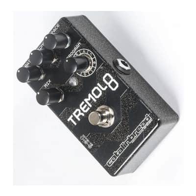 Catalinbread Tremolo 8 Guitar Effects Pedal with 9V DC Center Negative Power Supply, Adjustable Gain Trimmer, and Buffer Switch (Black) image 4