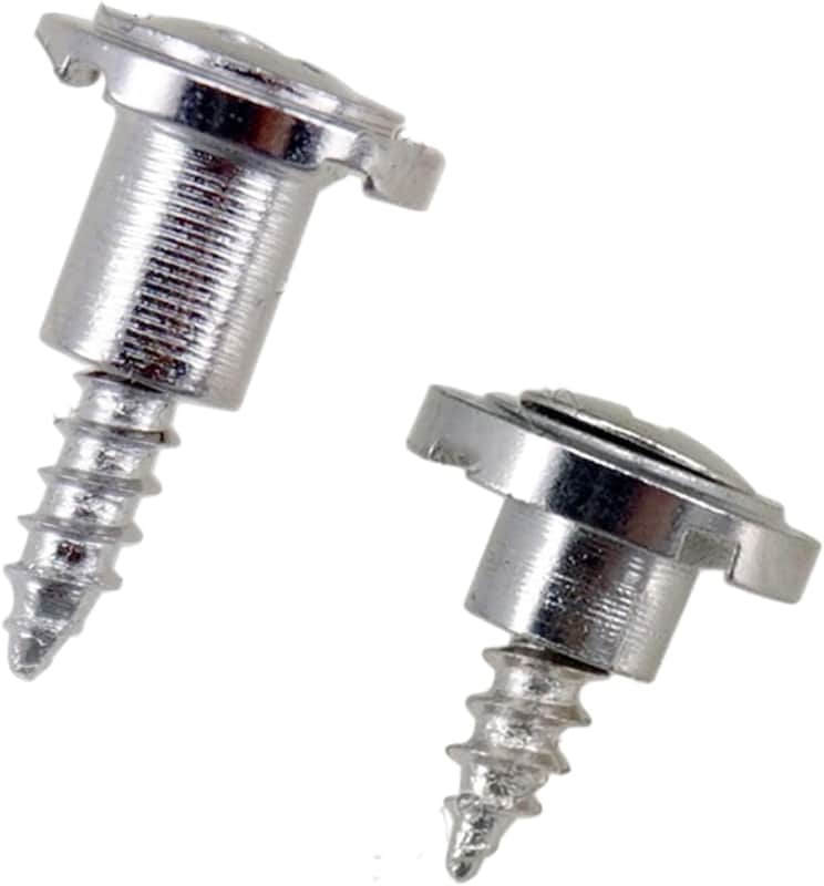 2pcs Round Slotted String Retainer Vintage String Trees Strings Retainer With Screw Electric Guitar Accessories Round Slotted String Retainer Guitar Parts And Accessories Fastener image 1