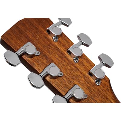 Cort AF510EOP Standard Series Acoustic Electric Concert Guitar. Open Pore image 6