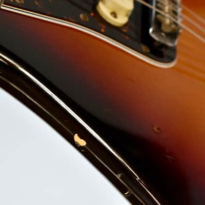 1990 Fender Japan I-Serial (JG66-70) Jaguar 3-Tone Sunburst, All Original, MIJ, FujiGen, Offset image 11