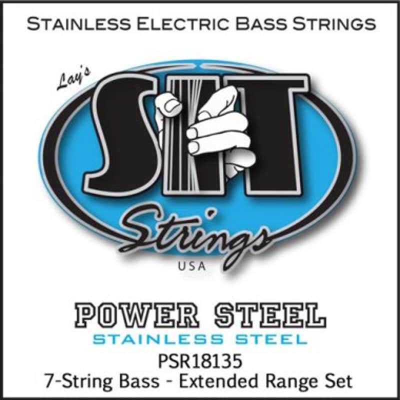 SIT- PSR18135 Conklin Signature Stainless Steel 7-String Bass Exposed Core 18-135 image 1