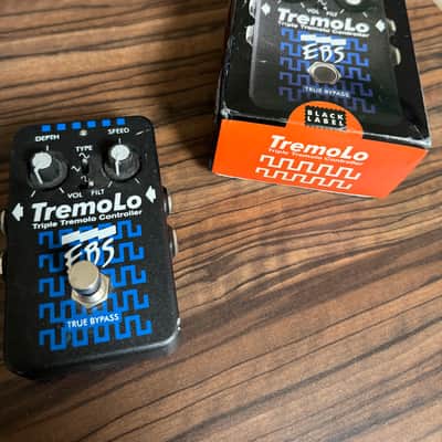 EBS TremoLo Guitar Effects Pedal 2010s - Black image 5