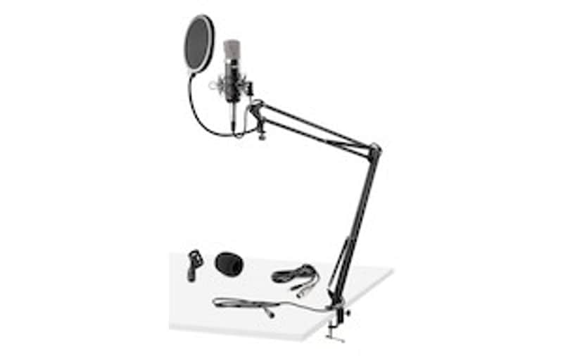 Vonyx Cms400 Studio Set Micro Cond Silver image 1