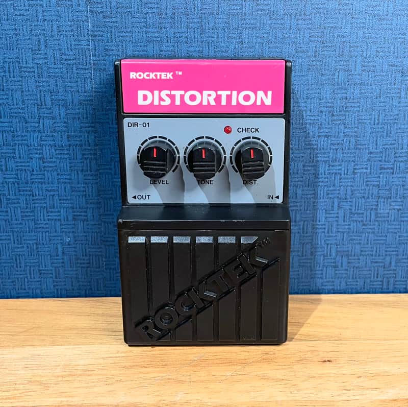 Rocktek DIR-01 Distortion Analog Rare Vintage Guitar Effect | Reverb