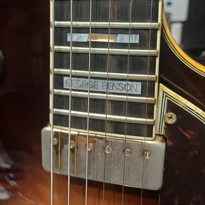 Ibanez GB10-BS George Benson Signature 1979 - Present - Brown Sunburst image 6