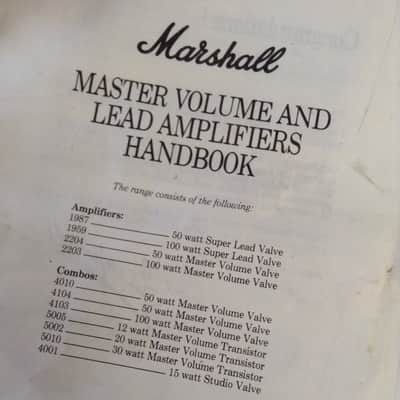 Marshall Mini Stack '86 UK-Made, One Owner MINT image 8