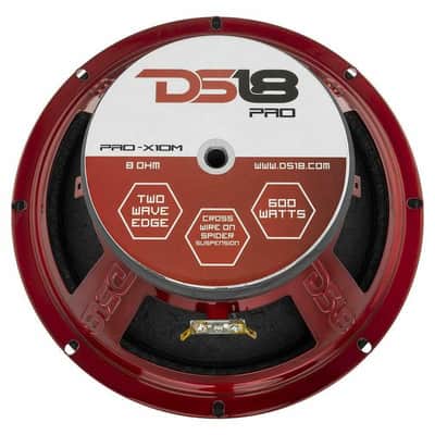 DS18 PRO-X10M 8-Ohms 600 Watts Pro 10-in Midrange Speakers image 3