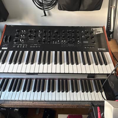 Korg Prologue 8 Polyphonic 49-Key 8-Voice Analog Synthesizer 2018 - Present - Black/Wood
