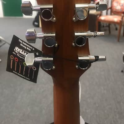 Luna SAF-DF-NAT Safari Dragonfly 3/4-Size Travel Guitar Natural image 5