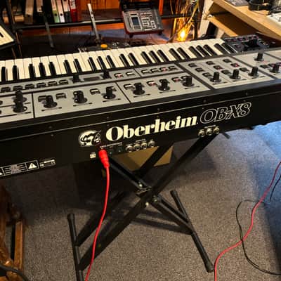 Oberheim OB-X8 61-Key 8-Voice Synthesizer 2022 - Present - Black with Wood Sides image 3