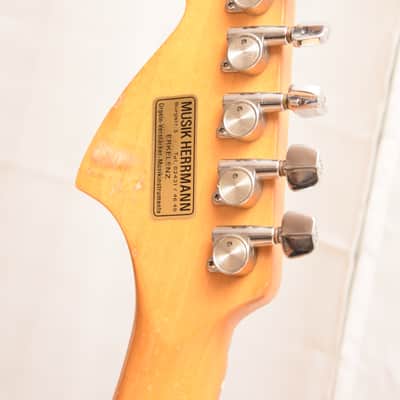 El Maya Stratocaster with Active Electronics – 1980s Rare Solidbody Guitar / Gitarre image 13