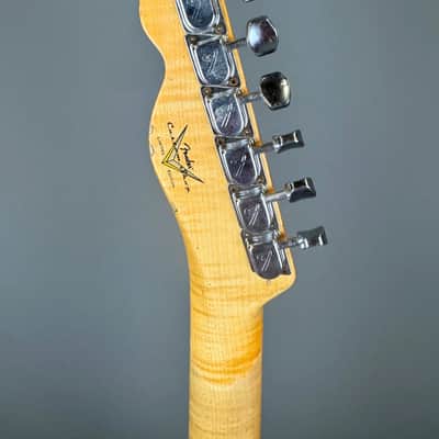 Fender Custom Shop 72' Reissue Telecaster Thinline - 2021 - Relic Pink Paisley image 6