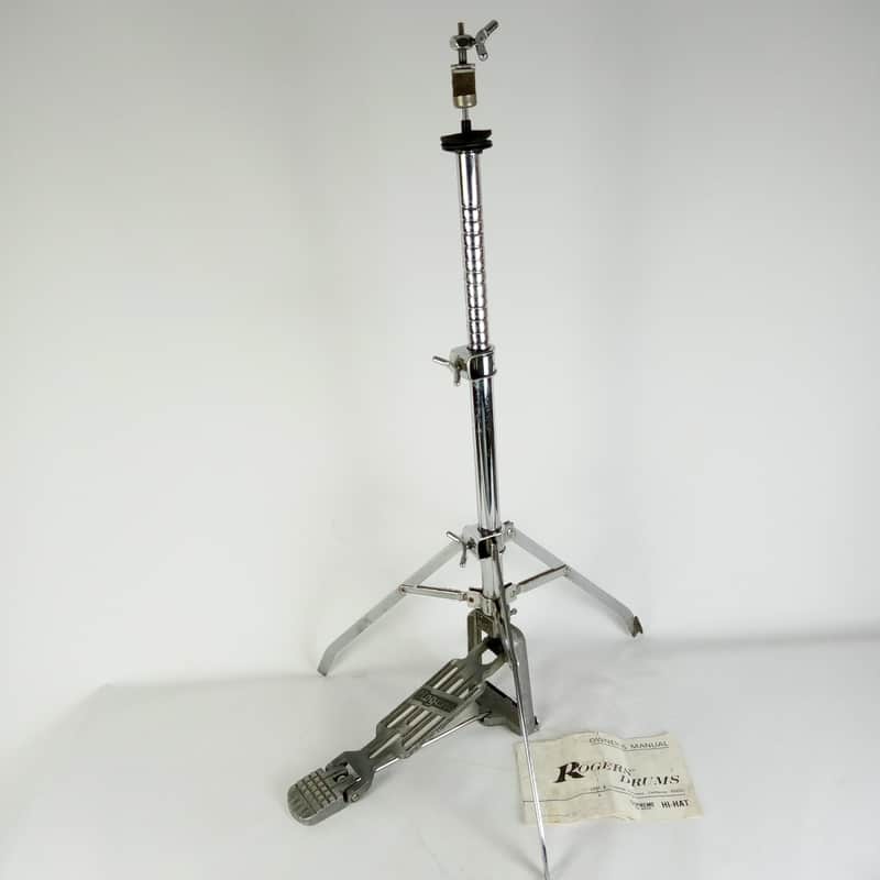 Rogers Supreme Hi-Hat Cymbals Stand Swiv-O-Matic Fullerton Swivo USA Vintage 70s image 1