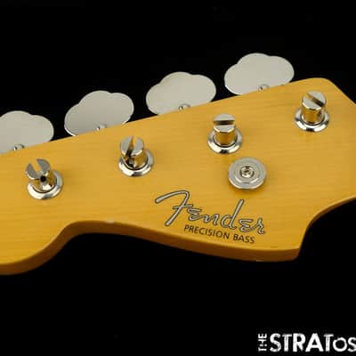 LEFTY Vintage 57 RI Fender P BASS NECK + TUNERS Precision 1957 Reissue Maple image 1