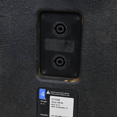 d&b audiotechnik C7-SUB Passive Subwoofer CG01VMR *ASK FOR SHIPPING* image 7