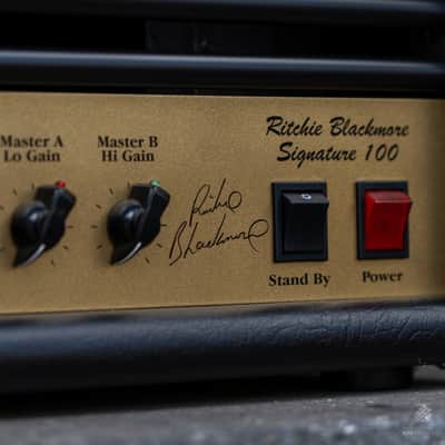 ENGL Ritchie Blackmore V2 100-Watt 2 Channel Tube Amplifier Head 230V image 3