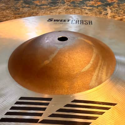 Zildjian K SWEET CRASH 18” A THIN ONE at 1280 g Glorious! CLEAN! DON’T Pay $420 For A Guess! Listen! image 5