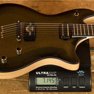 Schecter Tempest 50th Anniversary - Ebony - Gold Burst image 8