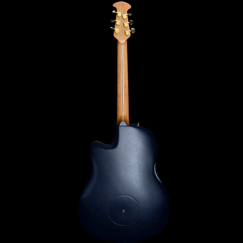 Ovation Adamas Q-597 Electro-Acoustic Guitar in Trans Black 2004