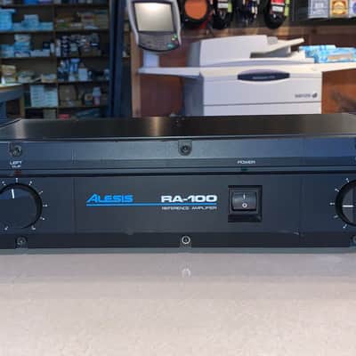 Alesis RA100 Reference Amplifier 1990s - Black image 1