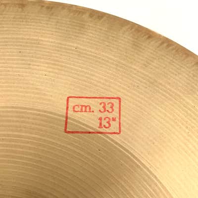 Tosco 13" Hi-hats - Vintage & Rare 1970s - B20 Italy image 10