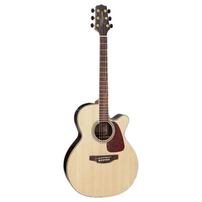 Takamine GN93CE-NAT NEX Cutaway 6-String Right-Handed Acoustic-Electric Guitar with Maple Body, Solid Spruce Top, Slim Mahogany Neck, and Rosewood Fingerboard (Natural)