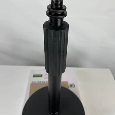 Shure by Gator SH-DESKTOP1 Round Base Desktop Microphone Stand, Black image 3